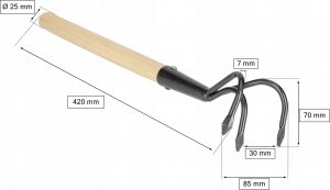 Kotarbau MINI PAZURKI OGRODNICZE SPULCHNIACZ KULTYWATOR 2