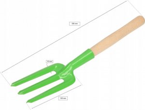 Kotarbau ZESTAW OGRODNIKA ŁOPATKA GRABKI WIDEŁKI MOTYKA 6 6