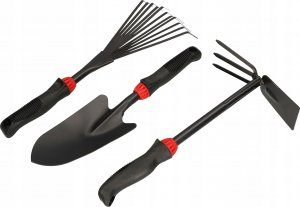 Kotarbau KOMPLET OGRODNICZY ZESTAW GRABKI ŁOPATKA MOTYCZKA 3