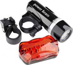 Retoo LAMPKA ROWEROWA LED OŚWIETLENIE ROWER PRZÓD + TYŁ 3