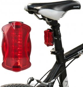 Retoo LAMPKA ROWEROWA LED OŚWIETLENIE ROWER PRZÓD + TYŁ 5