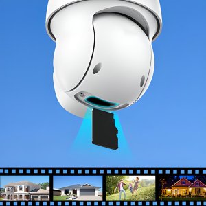 Kamera IP Retoo Zewnętrzna obrotowa WiFi ZOOM 3MP 3MPx 14