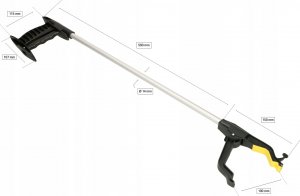 Kotarbau CHWYTAK ALUMINIOWY DO ZBIERANIA SPRZĄTANIA ŚMIECI 2