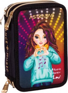 Piórnik Astra Piórnik potrójny Jumbo z wyp Top Teens ASTRA 2