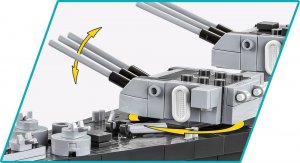 Cobi Iowa-Class Battleship (4in1) - Executive Edition 7