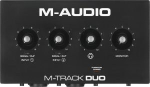 M-Audio M-AUDIO M-Track DUO - Interfejs Audio USB 6