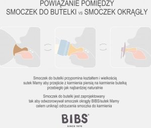 Bibs BIBS DE LUX FOSSIL GREY Smoczek uspokajający silikonowy ONE SIZE 8