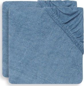 Jollein Jollein - 2 pokrowce na przewijak bawełna Frotte 50 x 70 cm Jeans Blue 1