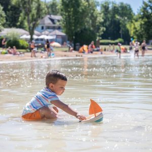 Smoby SMOBY Little Green Żaglówka Łódka do Wody z Bioplastiku 11