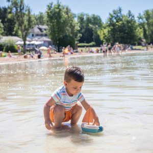 Smoby SMOBY Little Green Żaglówka Łódka do Wody z Bioplastiku 3