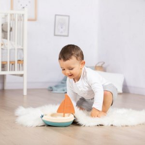 Smoby SMOBY Little Green Żaglówka Łódka do Wody z Bioplastiku 5