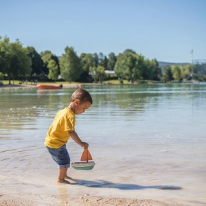 Smoby SMOBY Little Green Żaglówka Łódka do Wody z Bioplastiku 8