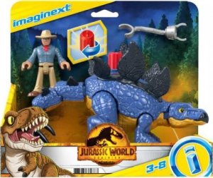 Figurka Mattel Fisher-Price Jurassic World Imaginext Stegozaur GVV64 MATTEL 1