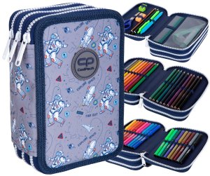 Piórnik Coolpack Piórnik potrójny z wyposażeniem Jumper 3 Cosmic Kosmos CoolPack 6