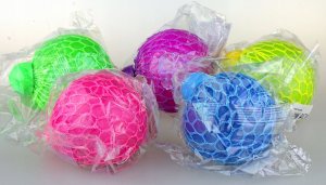 Hipo Piłeczka do ściskania neon perła 6cm 620723 p12 mix cena za 1 szt 2