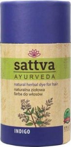 Sattva SATTVA_Natural Herbal Dye for Hair naturalna ziołowa farba do włosów Indigo 150g 1