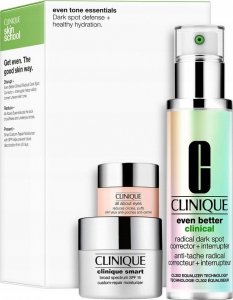 Clinique CLINIQUE_SET Skin School All About Eyes 5ml + Clinique Smart SPF15 15ml + Even Better Clinical 50ml 1