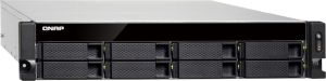 Serwer plików Qnap 8-Bay, NAS Rack 250W, 4GB DDR3, 1.7 GHz, 2x 10GbE SFP+ LAN, 2x GbE LAN, (TS-831XU-RP-4G) 1