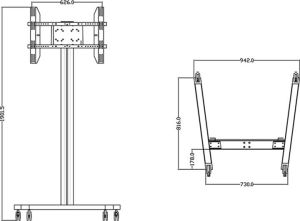 MultiBrackets M Stand 180 (7294) 9