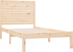 vidaXL vidaXL Rama łóżka, lite drewno, 100 x 200 cm 4