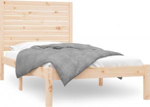 vidaXL vidaXL Rama łóżka, lite drewno, 90x200 cm 2