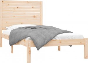 vidaXL vidaXL Rama łóżka, lite drewno, 90x200 cm 3