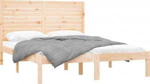 vidaXL vidaXL Rama łóżka, lite drewno, 160 x 200 cm 3