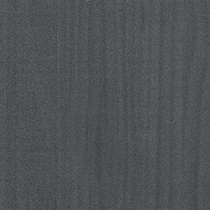 vidaXL vidaXL Rama łóżka, szara, lite drewno sosnowe, 200 x 200 cm 5