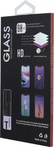 TelForceOne Szkło hartowane 6D do iPhone XR / 11 czarna ramka 7