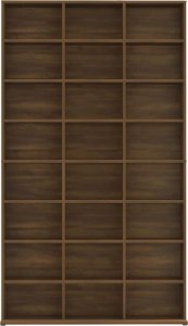 vidaXL vidaXL Szafka na płyty CD, brązowy dąb, 102x23x177,5 cm 3