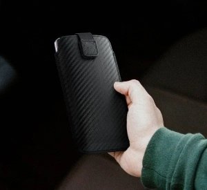 ForCell Futerał Forcell POCKET Carbon - Model 02 - do IPHONE 5 / 5S / 5SE / 5C 10