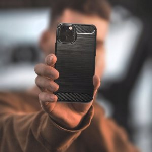 Futerał Forcell CARBON do REALME 8 czarny 7