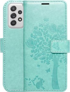 ForCell Kabura Forcell MEZZO Book do SAMSUNG A33 5G drzewo zielony 6