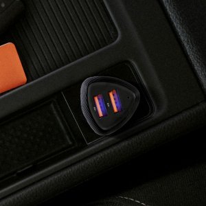 Ładowarka ForCell FORCELL CARBON ładowarka samochodowa USB QC 3.0 18W + USB QC 3.0 18W CC50-2A36W czarny (Total 36W) 6