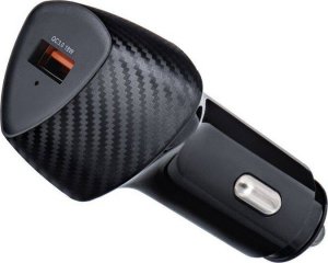 Ładowarka ForCell FORCELL CARBON ładowarka samochodowa USB QC 3.0 18W CC50-1A czarny (Total 18W) 2