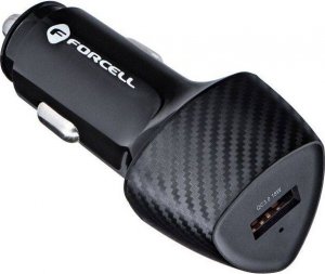 Ładowarka ForCell FORCELL CARBON ładowarka samochodowa USB QC 3.0 18W CC50-1A czarny (Total 18W) 4