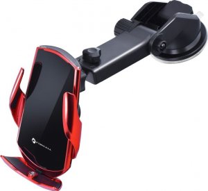 ForCell Uchwyt z ładowaniem indukcyjnym automatyczny + adapt. magnetyczne FORCELL HS1 Qi 15W czerwony 8