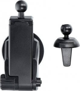 ForCell Uchwyt z ładowaniem indukcyjnym automatyczny + adapt. magnetyczne FORCELL HS1 Qi 15W czarny 11