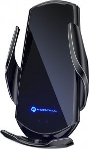ForCell Uchwyt z ładowaniem indukcyjnym automatyczny + adapt. magnetyczne FORCELL HS1 Qi 15W czarny 8