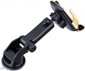 ForCell Uchwyt z ładowaniem indukcyjnym automatyczny + adapt. magnetyczne FORCELL HS1 Qi 15W złoty 7