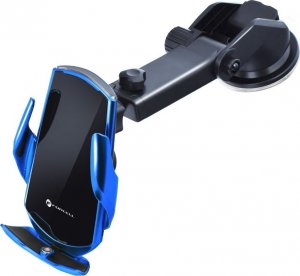 ForCell Uchwyt z ładowaniem indukcyjnym automatyczny + adapt. magnetyczne FORCELL HS1 Qi 15W niebieski 8