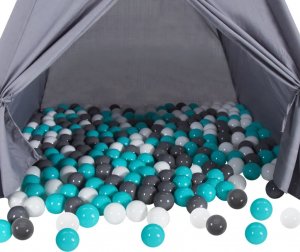vidaXL vidaXL Kolorowe piłki do baseniku z piłeczkami, 500 szt. 3