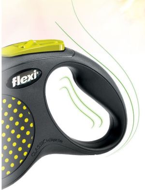 Flexi Smycz Design sznurek - Żółta S 4