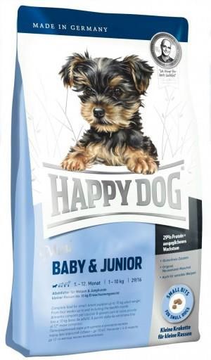 Happy Dog Mini Baby & Junior 29, 4kg 1