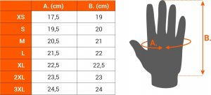 Chiba CHIBA SPORT PRO - rękawiczki rowerowe 3