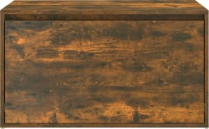 vidaXL Ławka do przedpokoju, 80x40x45 cm, przydymiony dąb 6