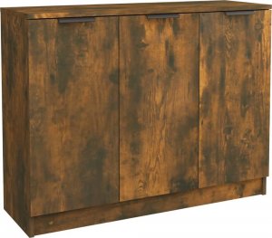 vidaXL Szafka, przydymiony dąb, 90,5x30x70 cm 2