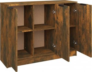 vidaXL Szafka, przydymiony dąb, 90,5x30x70 cm 7