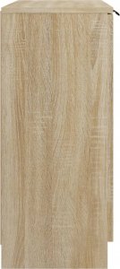 vidaXL vidaXL Szafka, dąb sonoma, 60x30x70 cm, materiał drewnopochodny 4