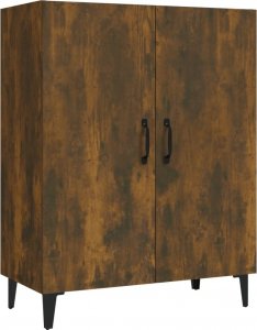 vidaXL Szafka, przydymiony dąb, 70x34x90 cm 2